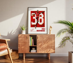 Gravenberch Poster Football Poster, Liverpool Soccer Wall Art Gift For Fans 4392454219