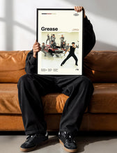 Grease Movie Poster, Mid-Century Modern Art, Minimalist Movie Print 4426131900 6549
