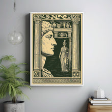 Greek Bust Wall Art - Antique Sculpture Print Museum Quality Poster - Greek Mythology Wall Decor - Poster, Framed, and Canvas Print