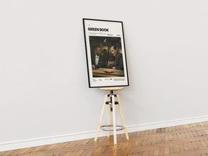 Green Book Film Poster, Alternative Movie Print, Viggo Mortensen & Mahershala Ali Art, Oscar-Winning Film Decor, 60s Road Trip Cinema 1881818175