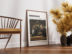 Green Book Film Poster, Alternative Movie Print, Viggo Mortensen & Mahershala Ali Art, Oscar-Winning Film Decor, 60s Road Trip Cinema 1881818175