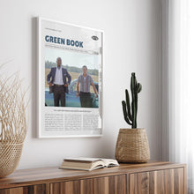 Green Book, Peter Farrelly, Retro Movie Poster, Custom Movie Poster 4421173400
