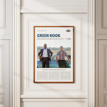 Green Book, Peter Farrelly, Retro Movie Poster, Custom Movie Poster 4421173400