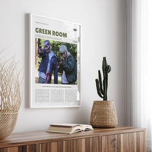 Green Room, Jeremy Saulnier, Retro Movie Poster, Custom Movie Poster Print 4421168146