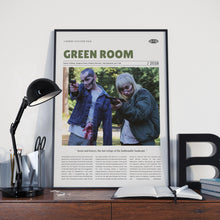 Green Room, Jeremy Saulnier, Retro Movie Poster, Custom Movie Poster Print 4421168146