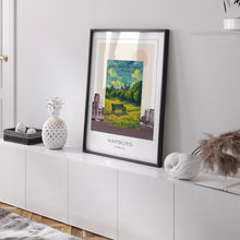 Greenwich Park London Poster, Travel Print, Royal Parks, Observatory, River Thames, Isle of Dogs, City of London, Wall Art Decor, Marathon