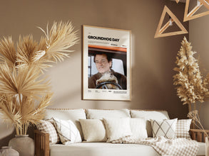Groundhog Day Poster, Bill Murray and Andie MacDowell Starring Cult Movie Groundhog Day Print, Movie Wall Art, Famous Film Poster Print 1903400447