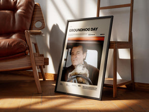 Groundhog Day Poster, Bill Murray and Andie MacDowell Starring Cult Movie Groundhog Day Print, Movie Wall Art, Famous Film Poster Print 1903400447