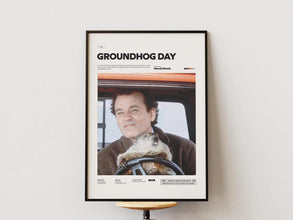 Groundhog Day Poster, Bill Murray and Andie MacDowell Starring Cult Movie Groundhog Day Print, Movie Wall Art, Famous Film Poster Print 1903400447