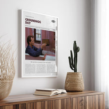 Groundhog Day, Harold Ramis, Retro Movie Poster, Custom Movie Poster 4421165863