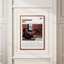 Groundhog Day, Harold Ramis, Retro Movie Poster, Custom Movie Poster 4421165863
