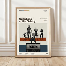 Guardians of the Galaxy Poster, Sci-fi Wall Art, Mid-Century Modern Art, Minimalist Movie Print 4426691875