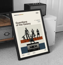 Guardians of the Galaxy Poster, Sci-fi Wall Art, Mid-Century Modern Art, Minimalist Movie Print 4426691875