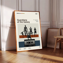 Guardians of the Galaxy Poster, Sci-fi Wall Art, Mid-Century Modern Art, Minimalist Movie Print 4426691875