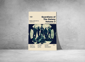 Guardians of the Galaxy Volume 3 Poster - Marvel Poster - Printable Art - Digital Art - Wall Art - Mid Century Modern Art - Home Decor - GOG 1477665054
