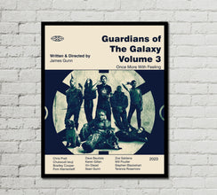 Guardians of the Galaxy Volume 3 Poster - Marvel Poster - Printable Art - Digital Art - Wall Art - Mid Century Modern Art - Home Decor - GOG 1477665054