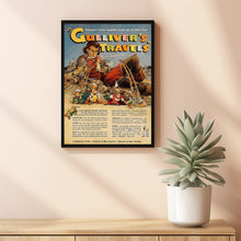 Gulliver's Travels 1939Poster Art Print Movie Posters Gift for Movie lovers