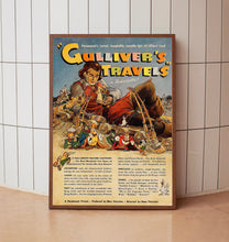 Gulliver's Travels 1939Poster Art Print Movie Posters Gift for Movie lovers