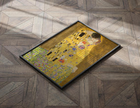 Gustav Klimt The Kiss Poster, Gustav Klimt Wall art, Gustav Klimt The Kiss Print, Gustav Klimt Exhibition Poster, Gustav Klimt print 1105154030