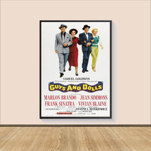 Guys and Dolls (1955) Canvas Movie Poster Print 1555624244