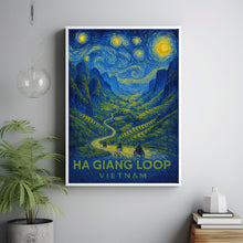 Ha Giang Loop Travel Poster - Vietnam Wall Art Print, Illustration Poster, Home & Office decor, Gift idea, Travel print, road trip print (2)