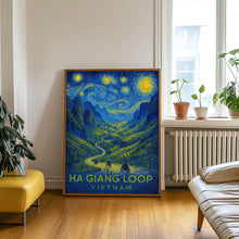 Ha Giang Loop Travel Poster - Vietnam Wall Art Print, Illustration Poster, Home & Office decor, Gift idea, Travel print, road trip print (2)