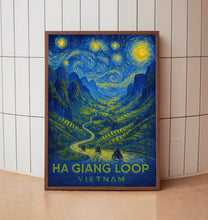 Ha Giang Loop Travel Poster - Vietnam Wall Art Print, Illustration Poster, Home & Office decor, Gift idea, Travel print, road trip print (2)