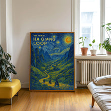 Ha Giang Loop Travel Poster - Vietnam Wall Art Print, Illustration Poster, Home & Office decor, Gift idea, Travel print, road trip print (3)