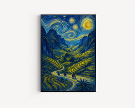 Ha Giang Loop Travel Poster - Vietnam Wall Art Print, Illustration Poster, Home & Office decor, Gift idea, Travel print, road trip print