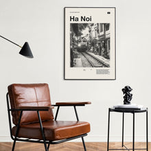 Ha Noi Art Print  Ha Noi Poster  Ha Noi Wall Art  Mid Century Poster  Travel Print Art  Vietnam  Vintage Poster 1584119901