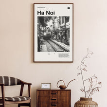 Ha Noi Art Print  Ha Noi Poster  Ha Noi Wall Art  Mid Century Poster  Travel Print Art  Vietnam  Vintage Poster 1584119901