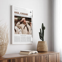 Hail, Caesar!, Coen's, Retro Movie Poster, Custom Movie Poster Print 4421165029