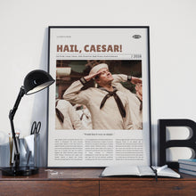 Hail, Caesar!, Coen's, Retro Movie Poster, Custom Movie Poster Print 4421165029