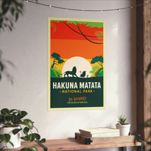 Hakuna Matata Poster, Disney The Lion King Poster, Lion King Wall Art, Lion King Art Print, Retro Print, Disney Posters, Disney Gift, Decor 1599347319