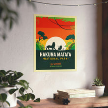 Hakuna Matata Poster, Disney The Lion King Poster, Lion King Wall Art, Lion King Art Print, Retro Print, Disney Posters, Disney Gift, Decor 1599347319