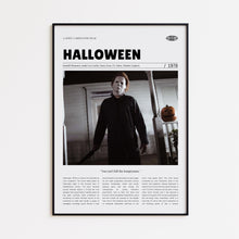 Halloween, John Carpenter, Retro Movie Poster, Custom Movie Poster Print 4421167903