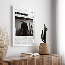 Halloween, John Carpenter, Retro Movie Poster, Custom Movie Poster Print 4421167903