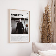 Halloween, John Carpenter, Retro Movie Poster, Custom Movie Poster Print 4421167903