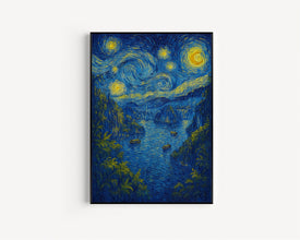 Halong Bay Travel Poster - Vietnam Wall Art Print, Illustration Poster, Artwork, Home & Office decor, Gift idea, Ha Long Travel print (2)