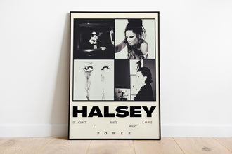 Halsey Poster Print   Music Poster  Album Cover Poster  Wall Decor  Music Gift  Room Decor 1849778973