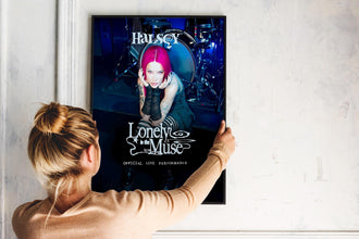 Halsey Poster Print   Music Poster  Album Cover Poster  Wall Decor  Music Gift  Room Decor 1890338513