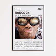 Hancock, Peter Berg, Retro Movie Poster, Custom Movie Poster 4421168889