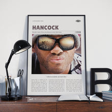 Hancock, Peter Berg, Retro Movie Poster, Custom Movie Poster 4421168889