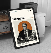 Hannibal Tv Series Poster, Mid-Century Modern Art, Minimalist Movie Poster 4426696330 1839