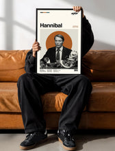 Hannibal Tv Series Poster, Mid-Century Modern Art, Minimalist Movie Poster 4426696330 1839