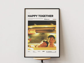 Happy Together Poster, Wong Kar-wai Romance Film Poster, Leslie Cheung Poster, Tony Leung Chiu-wai Poster, Love Movie Happy Together Print 4339943187
