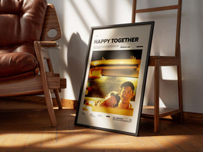 Happy Together Poster, Wong Kar-wai Romance Film Poster, Leslie Cheung Poster, Tony Leung Chiu-wai Poster, Love Movie Happy Together Print 4339943187