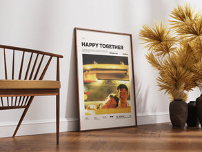 Happy Together Poster, Wong Kar-wai Romance Film Poster, Leslie Cheung Poster, Tony Leung Chiu-wai Poster, Love Movie Happy Together Print 4339943187
