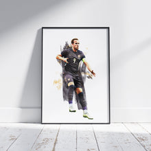 Harry Kane - England 202425 - Away Kit - Football Poster - Football Print 1742239503