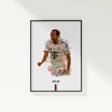 Harry Kane 202526 Bayern Munich Poster, Football Bundesliga Wall Art 4416943680